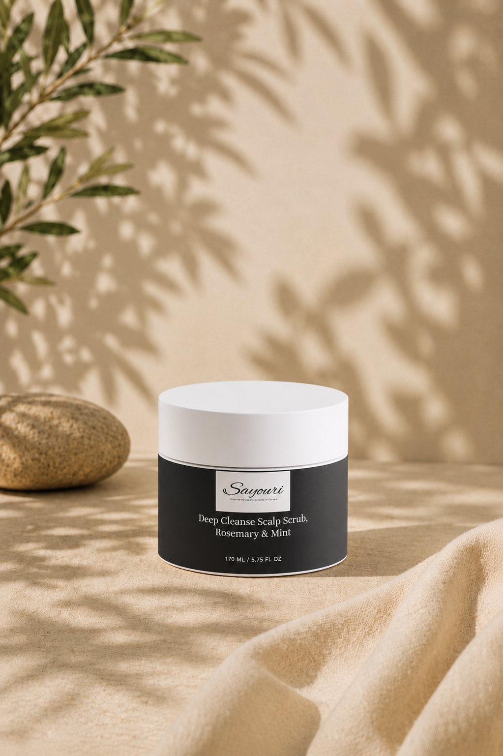Deep Cleanse Scalp Scrub, Rosemary & Mint